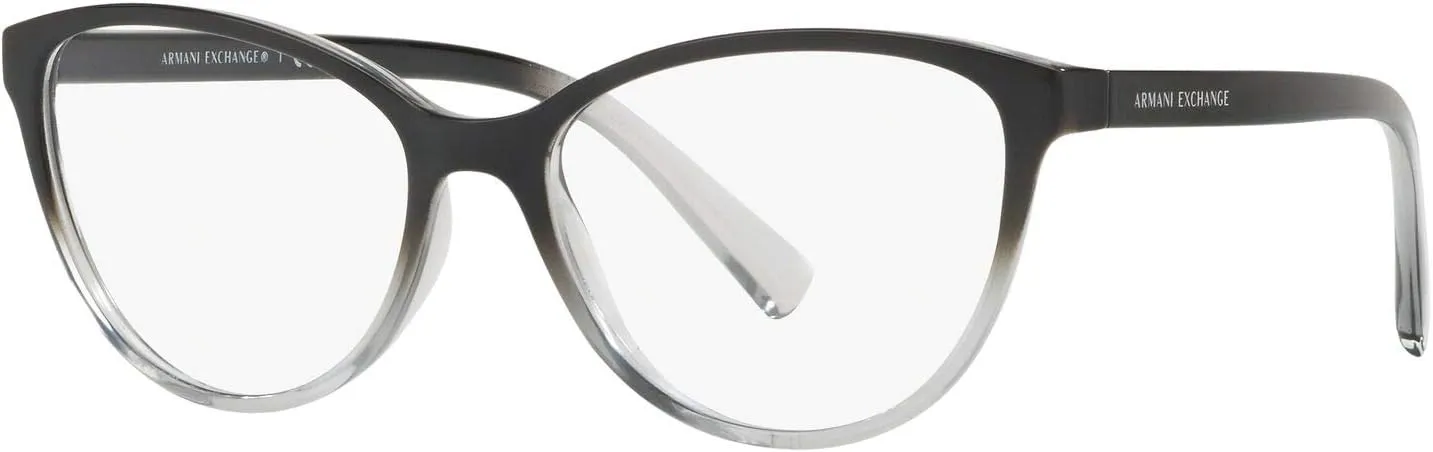 Armani Exchange Women's Ax3053 Square Prescription Eyewear Frames