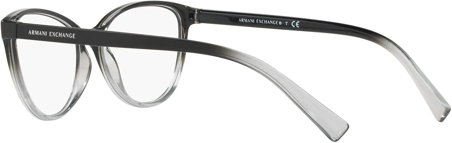 Armani Exchange Women's Ax3053 Square Prescription Eyewear Frames