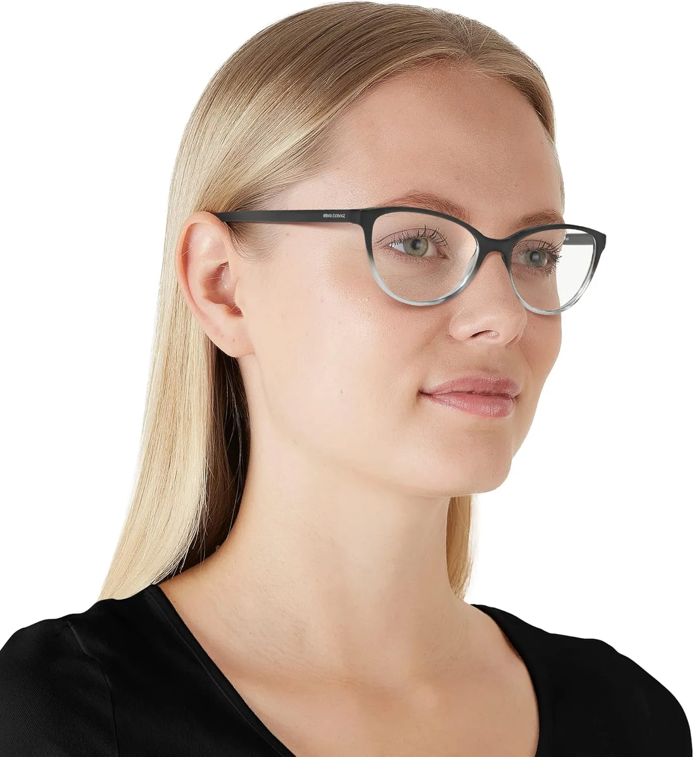 Armani Exchange Women's Ax3053 Square Prescription Eyewear Frames