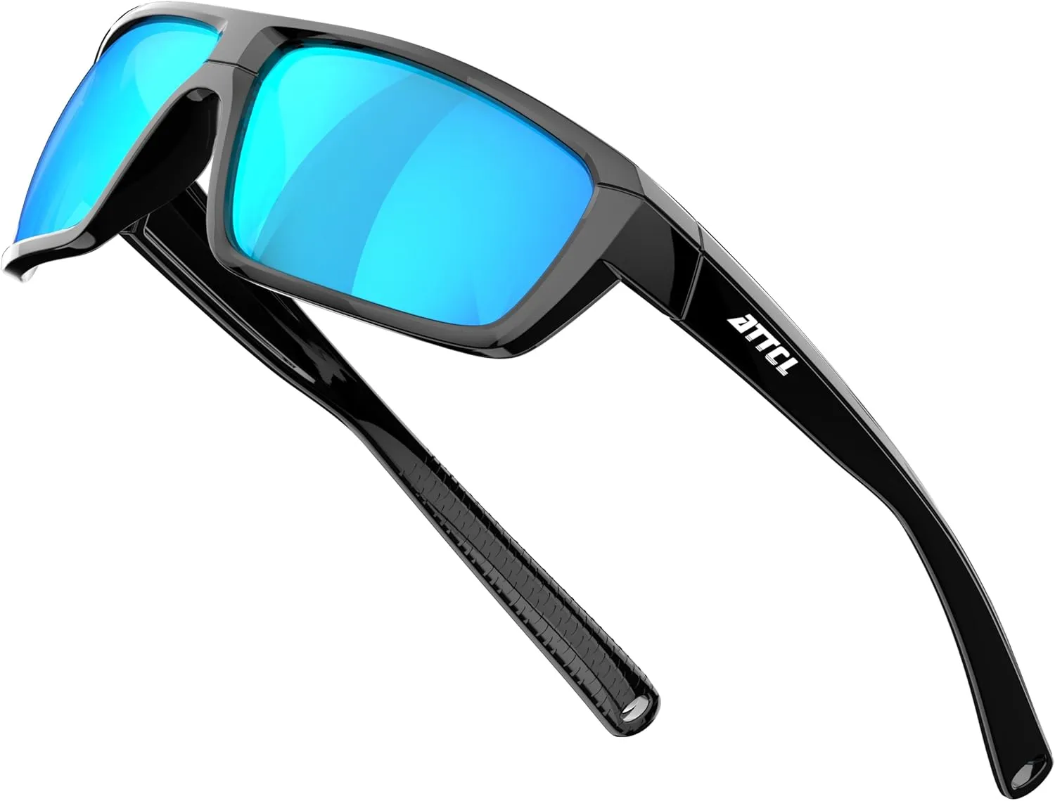 ATTCL Polarized Wrap Sunglasses For Men - Fishing Sports Glasses UV Protection