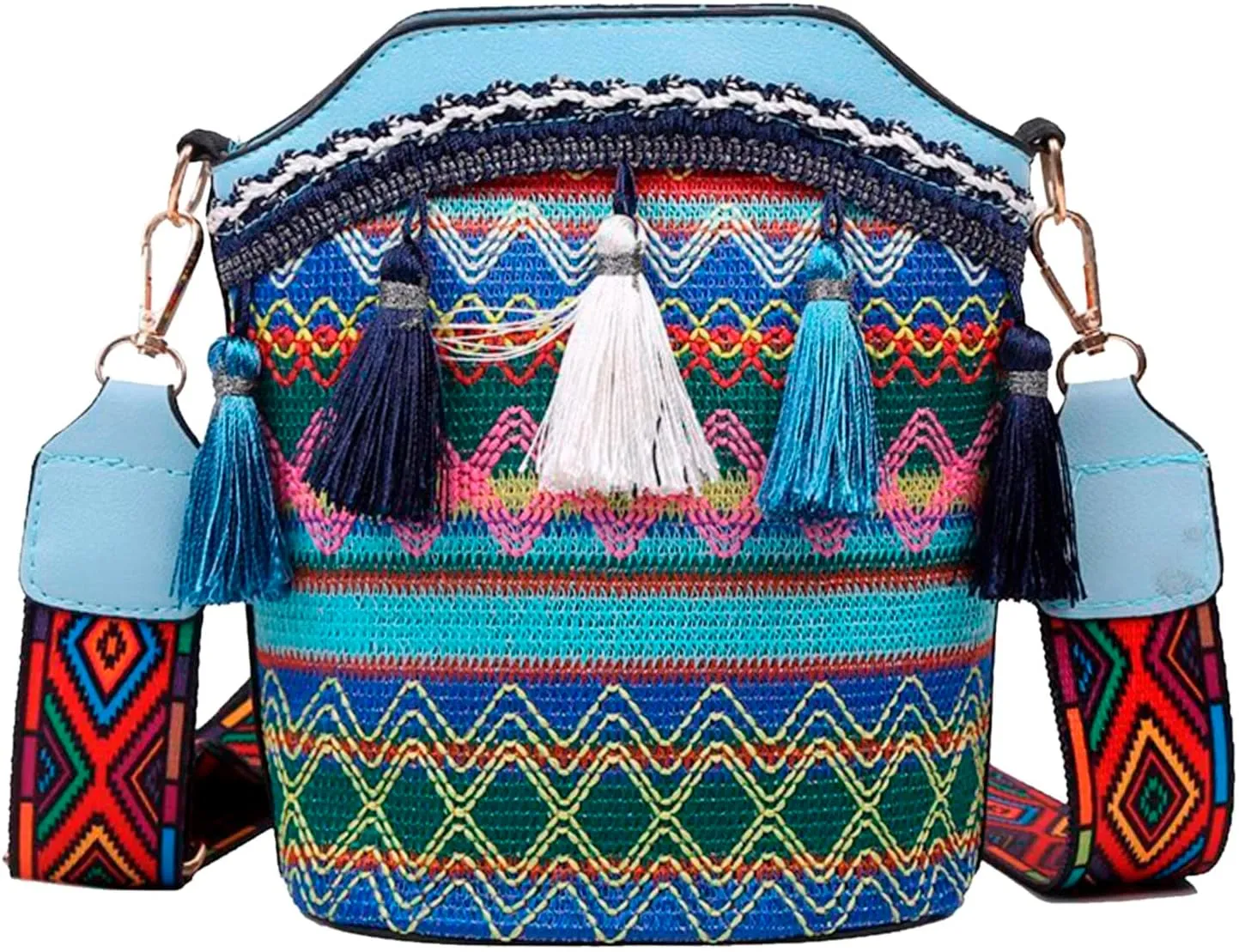 Bag Women Crossbody Bag Women Ethnic Tassel Sling Handbag