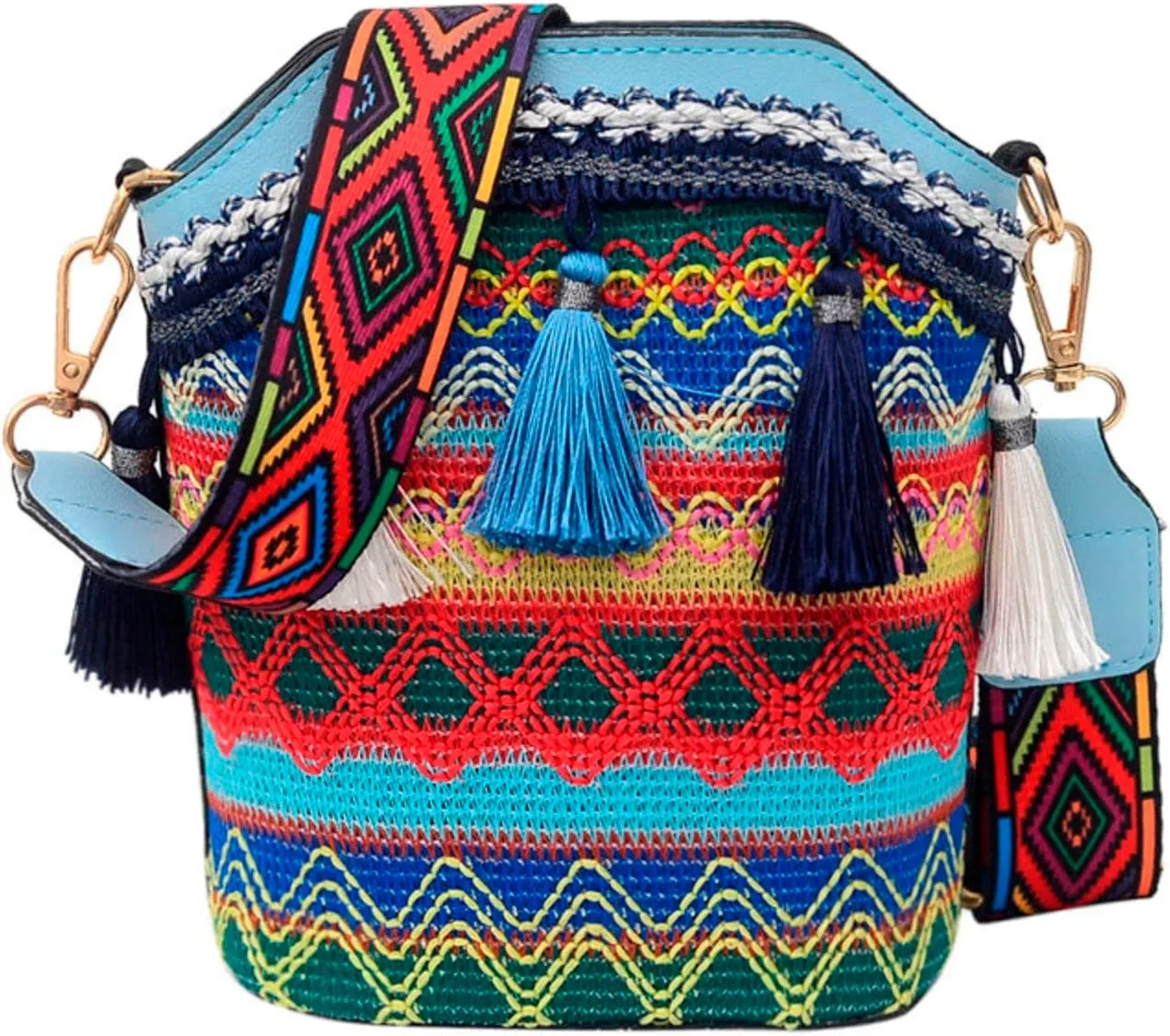 Bag Women Crossbody Bag Women Ethnic Tassel Sling Handbag