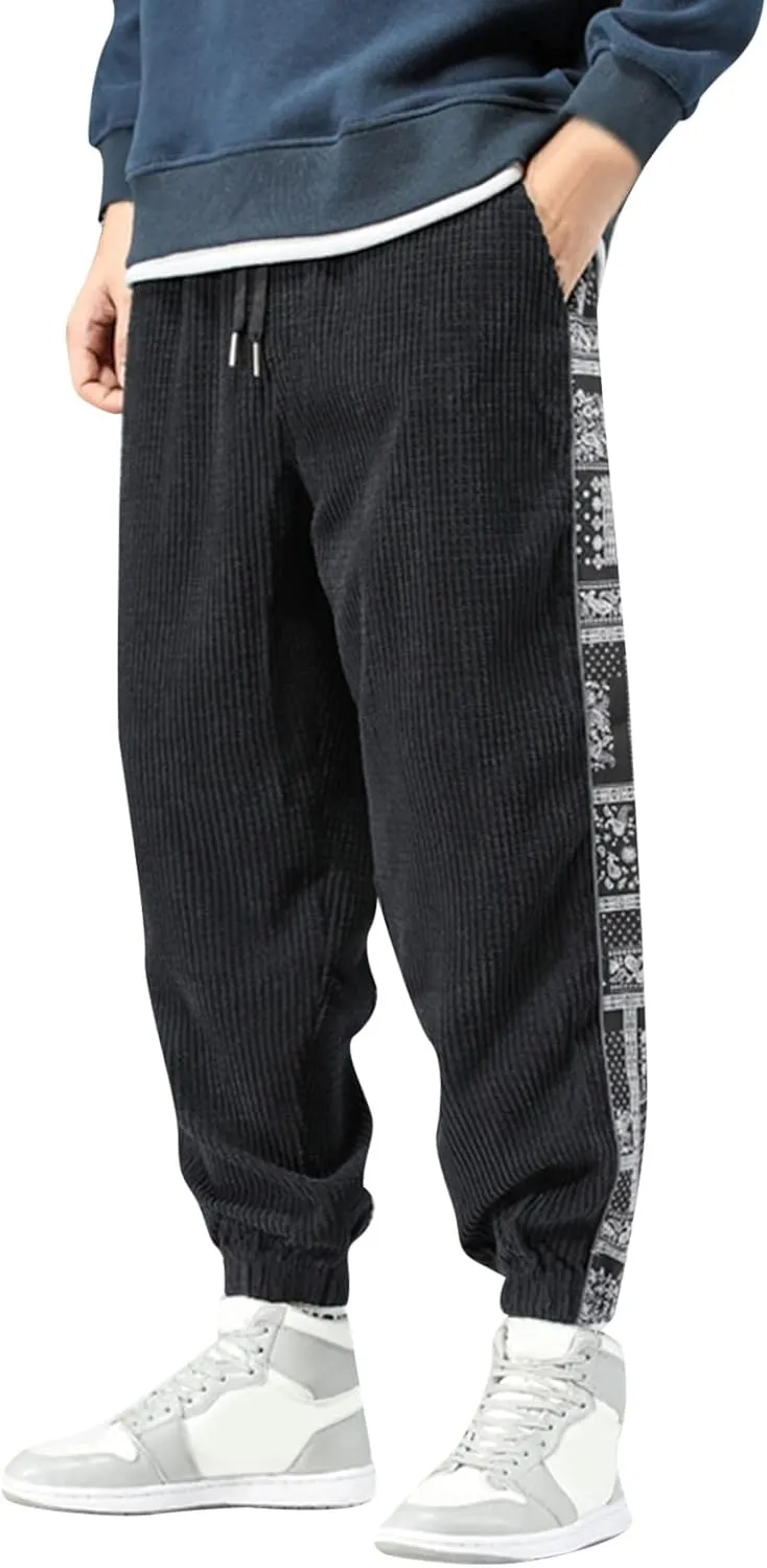 Big and Tall Sweatpants for Men Sweatpants Stretch Elastic Running Athletic Cargo Sports Sweatpants for Men Men Pants
