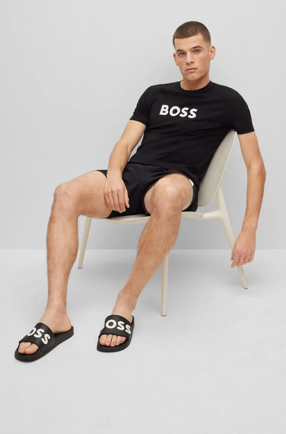 BOSS Men's Slide