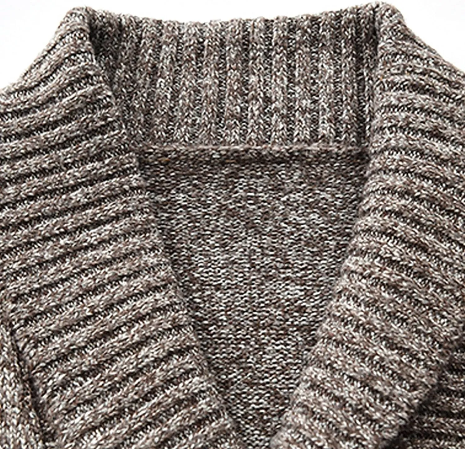Cardigan Sweaters for Men Double Breasted Sweater Shawl Collar Sweater Coat Button Down Knit Cardigan Warm Jacket