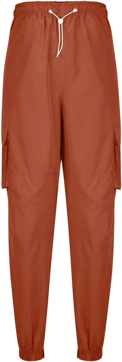 Cargo Pants for Men Big and Tall Men's Fleece Sweatpant with Pockets Drawstring Athletic Pants Joggers Running Sports