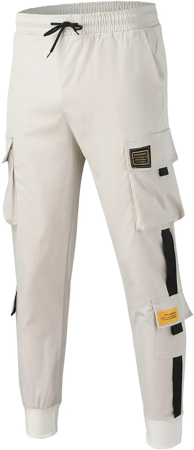 Cargo Pants for Men Joggers Pants Hiking Outdoor Twill Track Jogging Sweatpants Pants Men's Sweatpants Casual Lounge