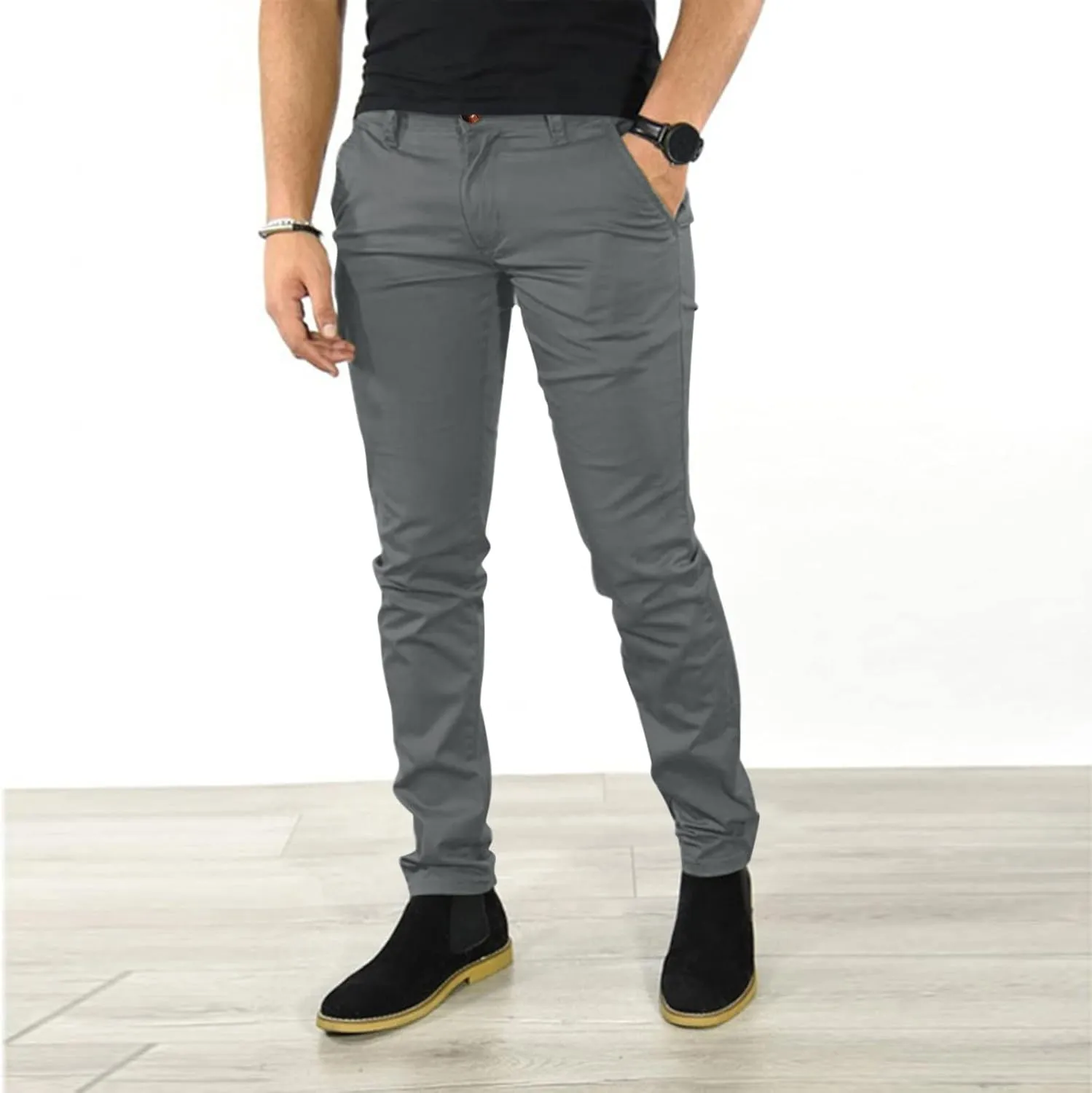 Cargo Pants for Men Relaxed Fit Fit Baggy Athletic Jogger Pant Men's Jogger Sweatpant with Pockets Men Sport Athletic