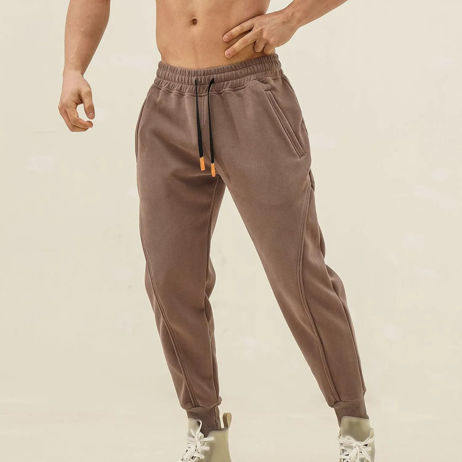 Cargo Pants for Men Relaxed Fit Pockets Jogger Casual Work Casual Jogger Sweatpants for Men Multi-Pocket Cargo Pants