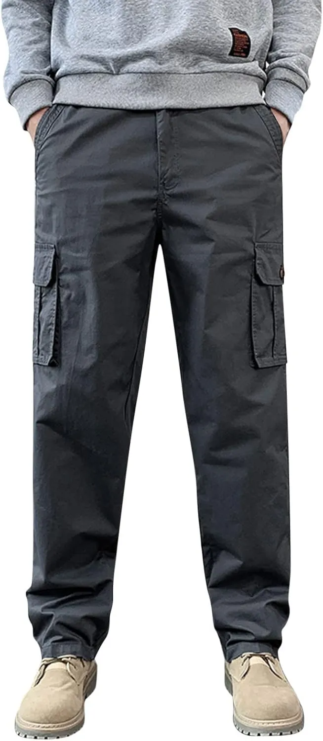 Cargo Sweatpants for Men Big and Tall Joggers Sweatpants Low Crotch Sweats Slim Fit Trousers Harem Hip Hop Pants Mens
