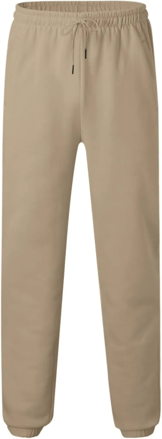 Cargo Trousers for Men Sweatpants for Men Men's Sweatpants Casual Lounge Cotton Pants Open Bottom Straight Leg Sweat