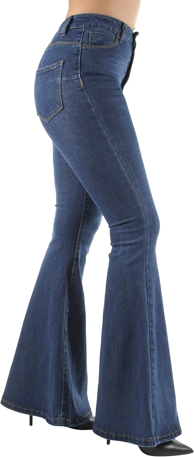 Colombian Design, Butt Lift, Levanta Cola, Boot Leg Jeans Plus/Junior Size