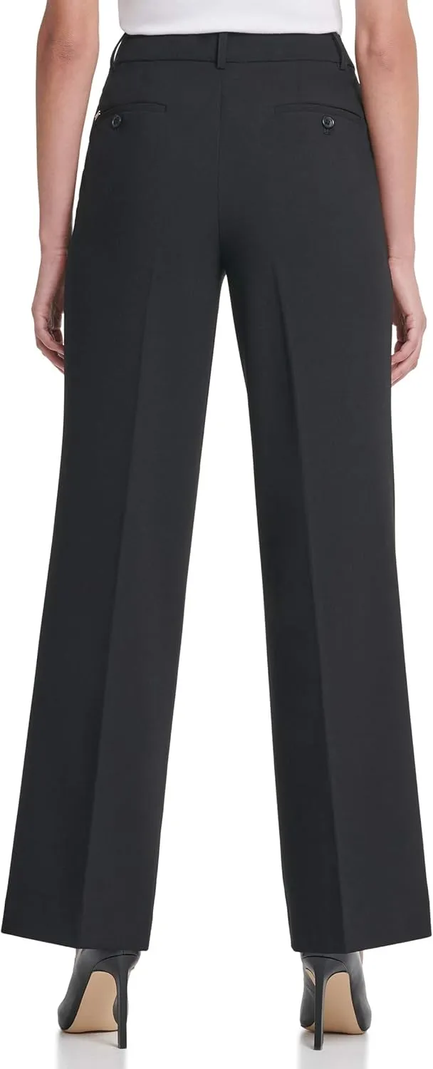 DKNY Women's Wide Leg Suit Pant