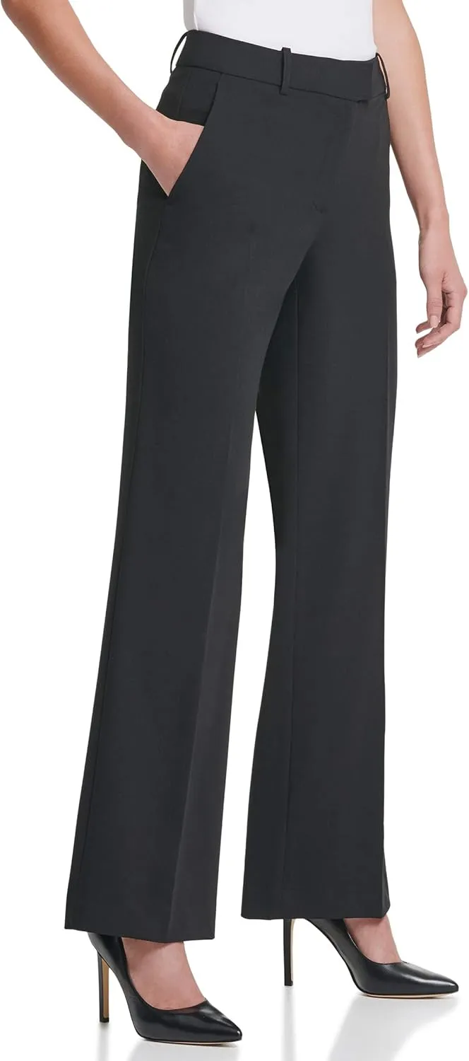 DKNY Women's Wide Leg Suit Pant