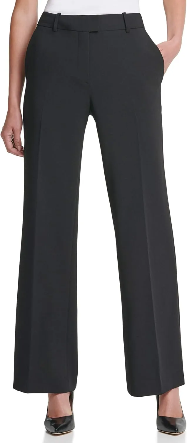 DKNY Women's Wide Leg Suit Pant