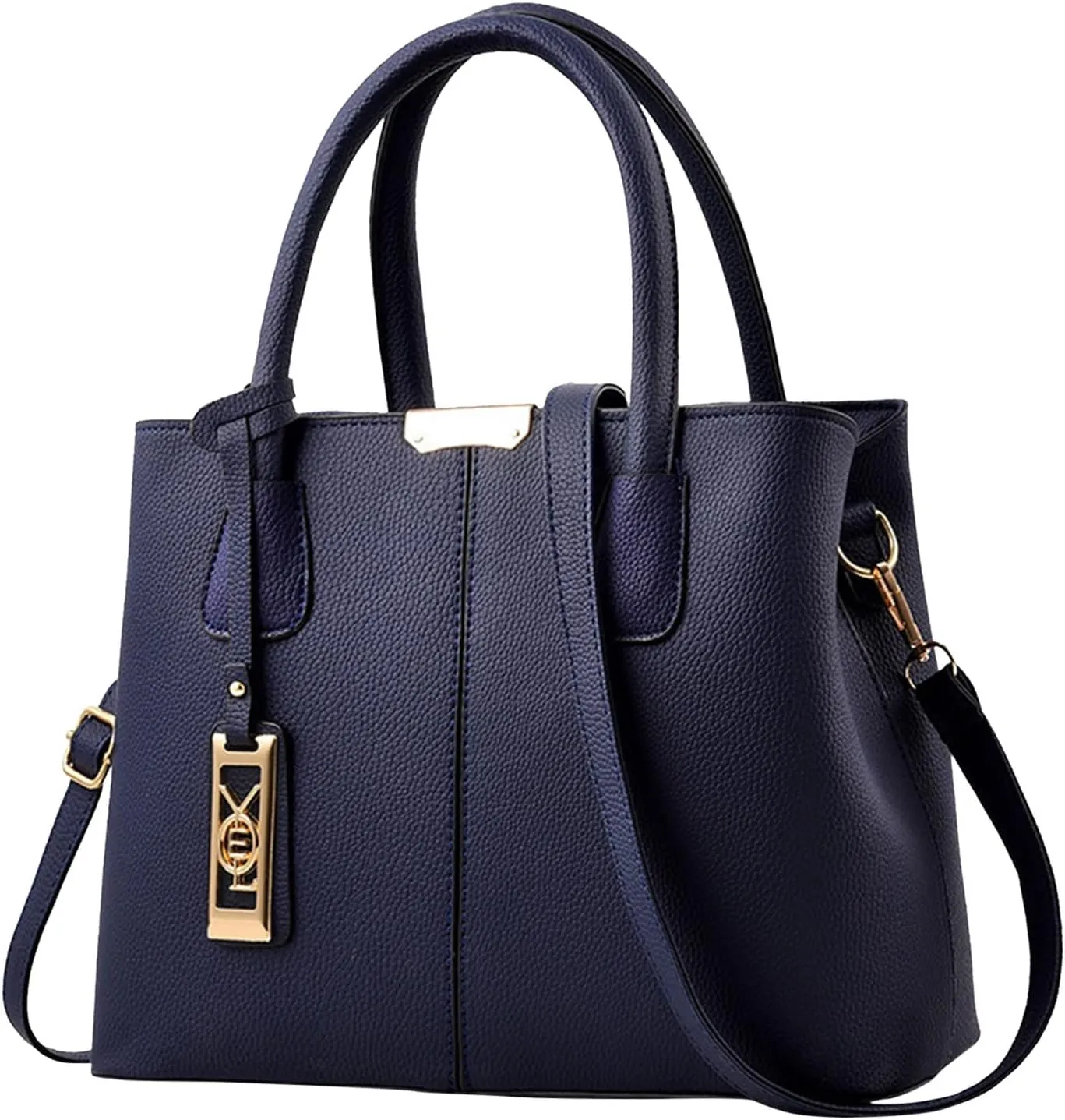 Fashion Handbag Simple Bag Large Capacity One Shoulder Women Bags Messenger Bags for Kids Girl (Blue, One Size)