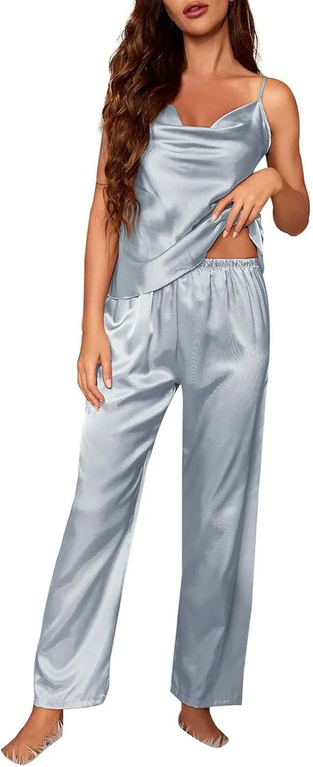 Female Solid Color Sleepwear For Casual And Comfortable Home Wear That Can Be Worn As An Outerwear Set With