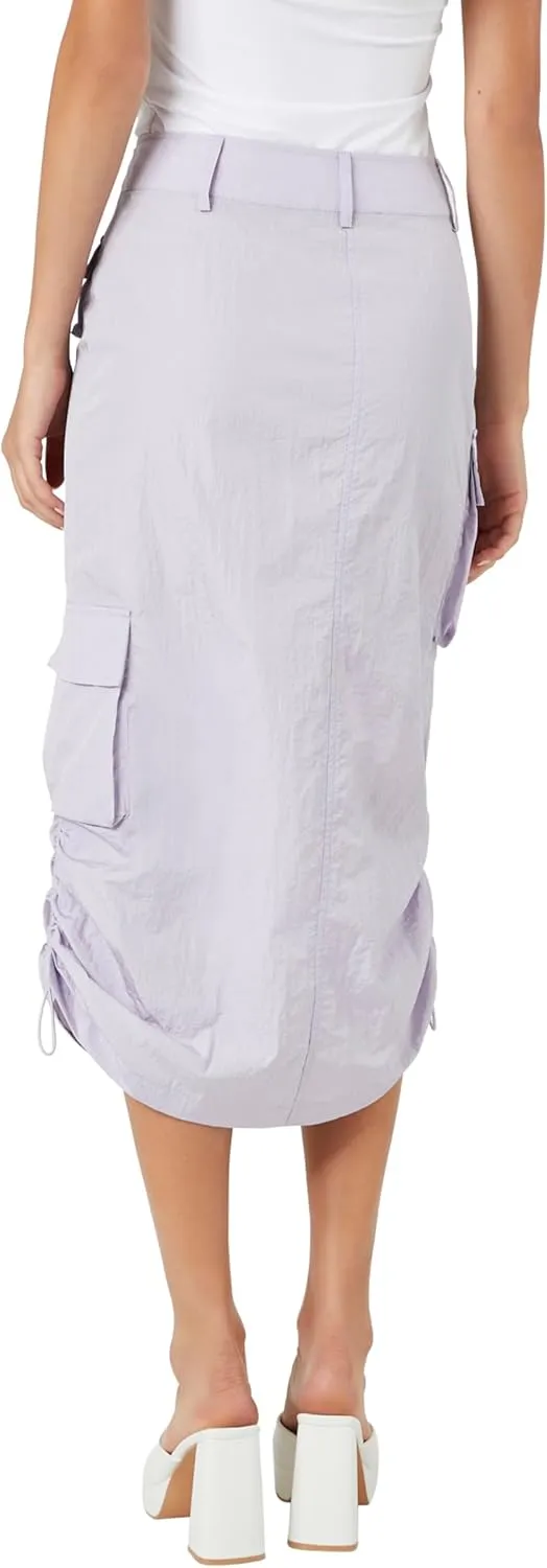 Forever 21 Women's Cargo Midi Skirt