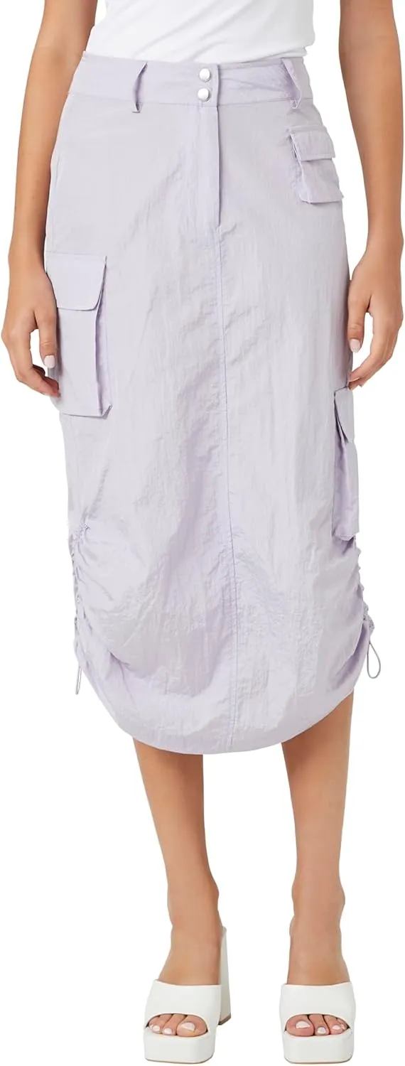 Forever 21 Women's Cargo Midi Skirt