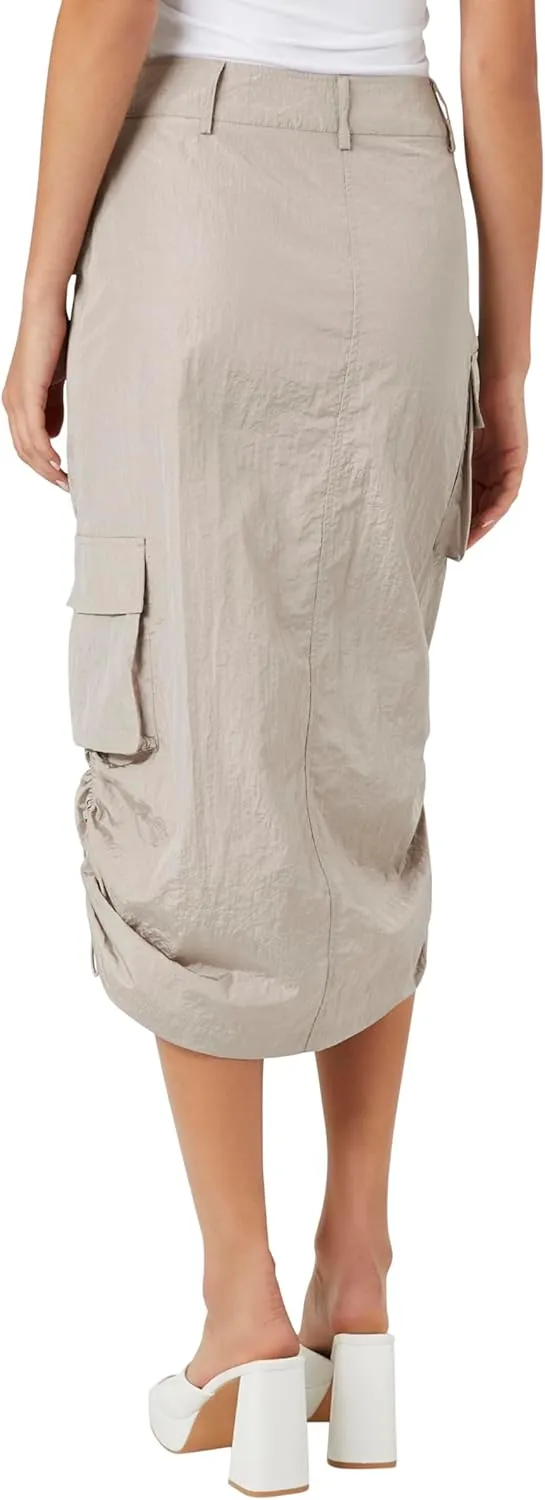 Forever 21 Women's Cargo Midi Skirt