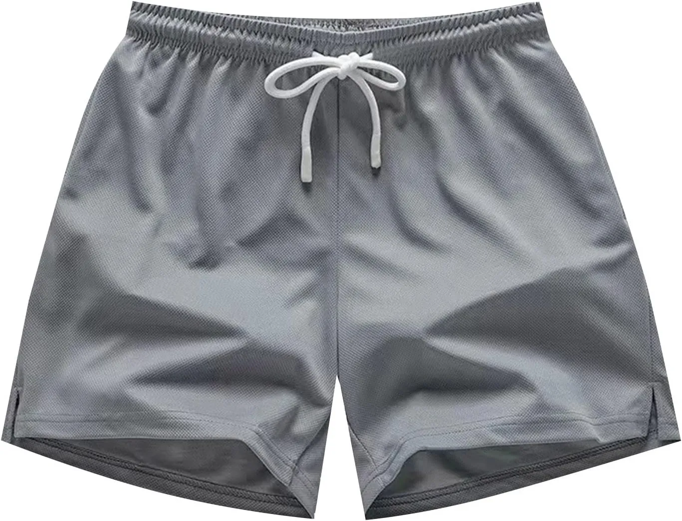 Gym Shorts Men Men's Solid Workout Athletic Running Shorts Drawtring Basketball Sports Gym Shorts with Pockets