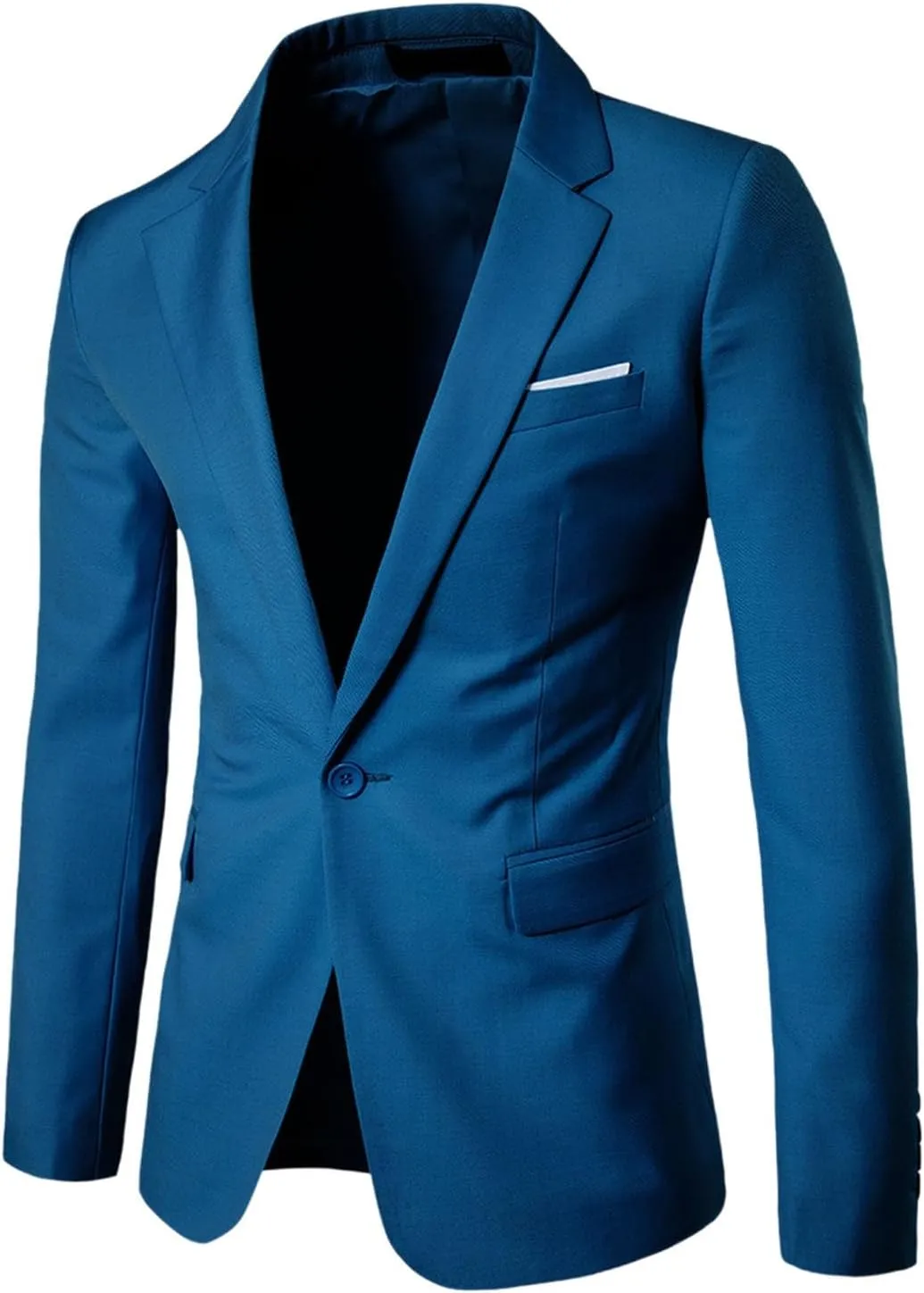 LCMTWX Mens Blazer Jacket 2024 Casual Men's Tops Jacket Fit One Button Fashion Men's Coats Jackets Black Suits For Men Men