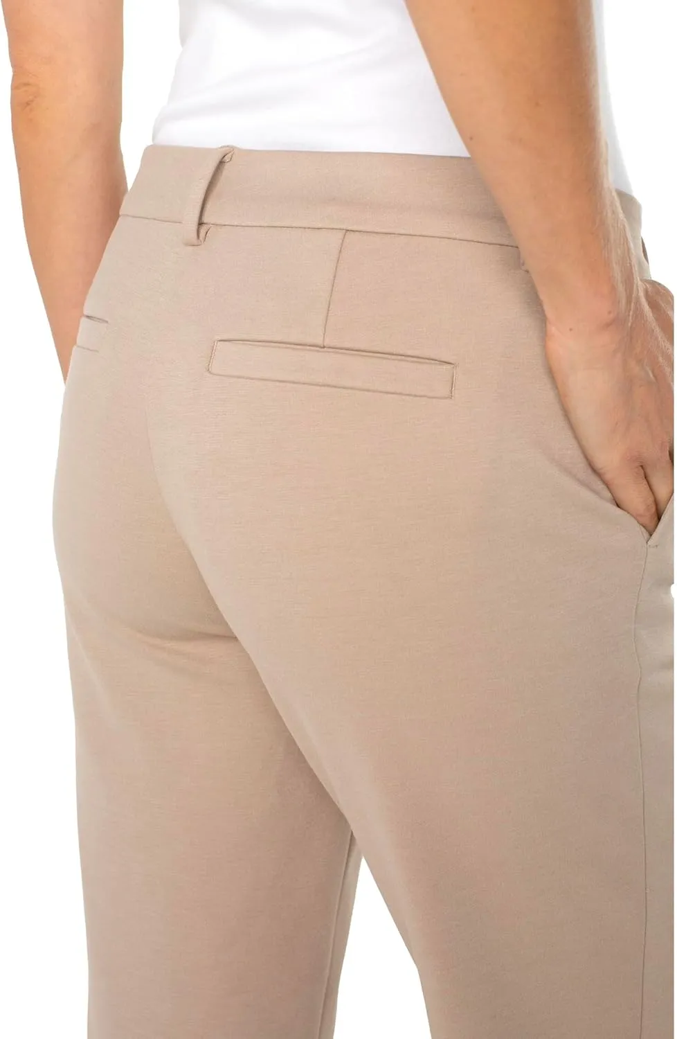 Liverpool Women's Kelsey Knit Crop Trouser 25"