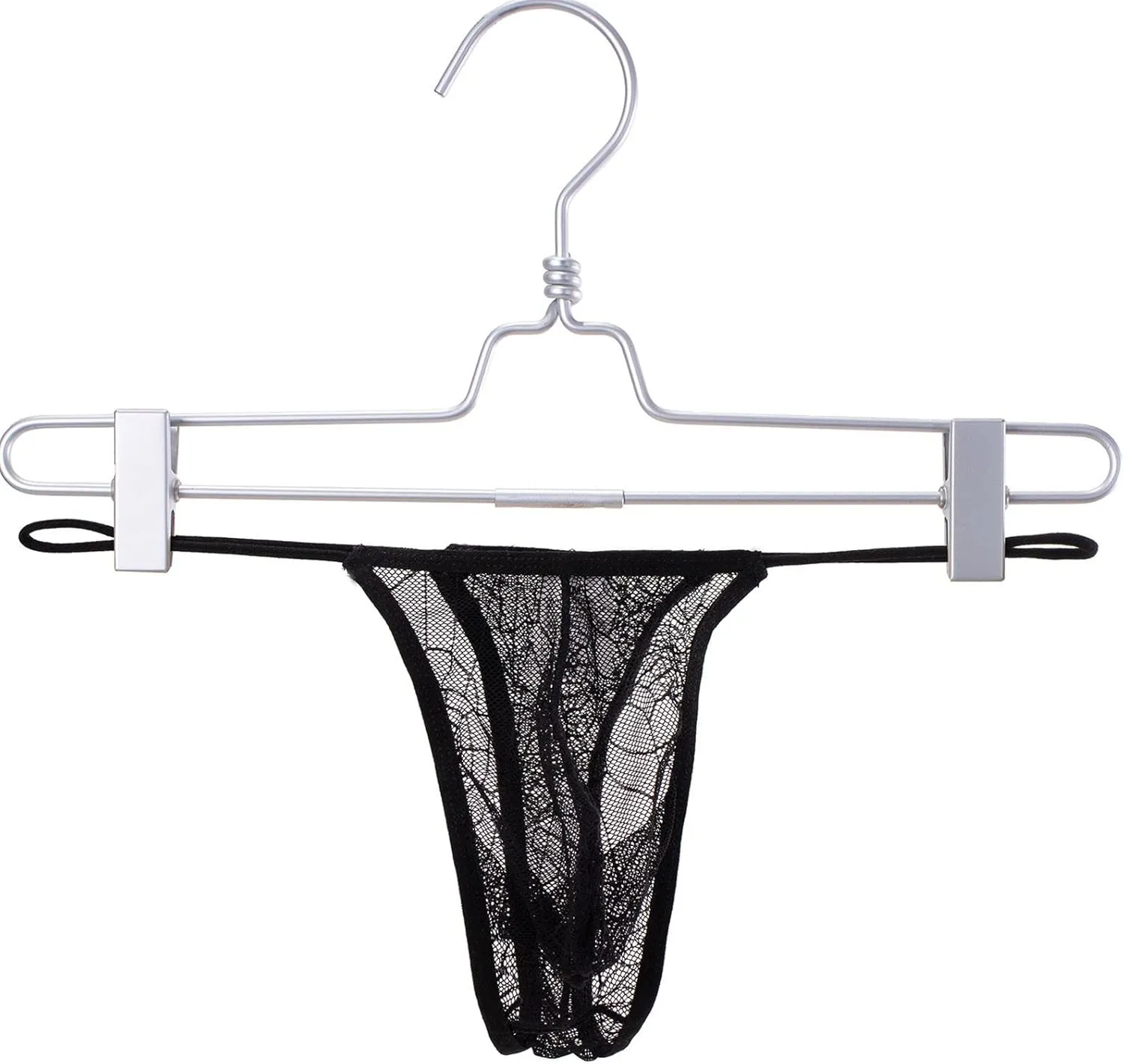Mens Boxer Briefs Men Sexy Solid Color Breathable Low Waist Knitted Lace Thong String Briefs