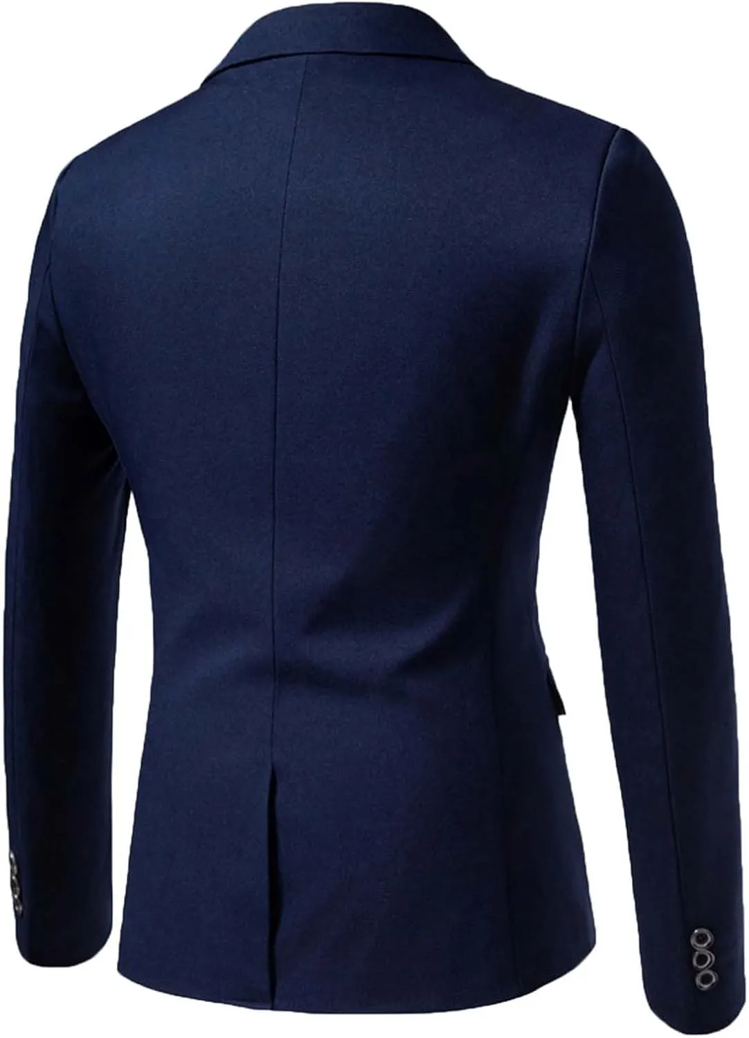 Mens Casual Blazer One Button Slim fit Lightweight Sport Coat Lapel Neck Long Sleeve Suit Blazer Jacket with Pockets