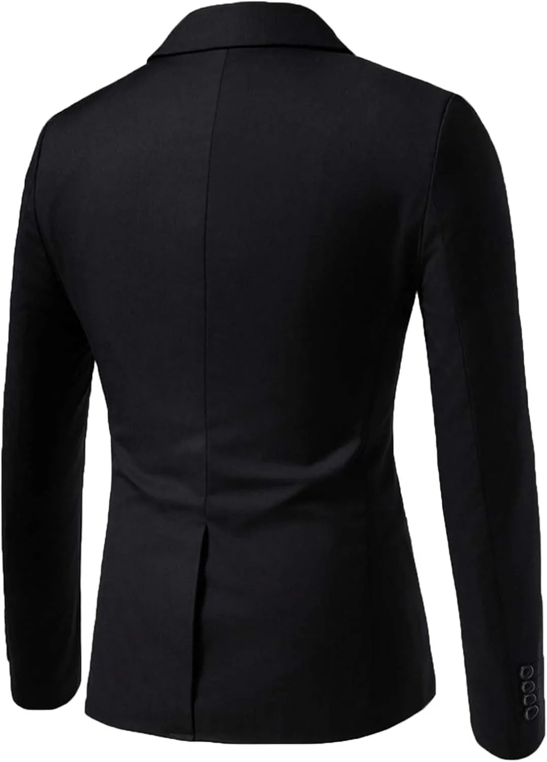 Mens Casual Blazer One Button Slim fit Lightweight Sport Coat Lapel Neck Long Sleeve Suit Blazer Jacket with Pockets
