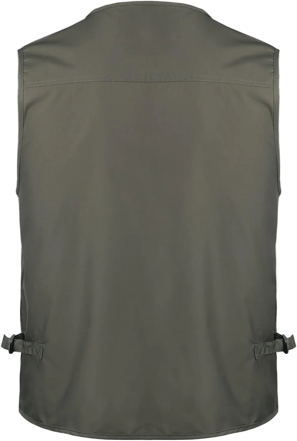 Men's Casual Outdoor Work Fishing Travel Photo Cargo Vest Multi Pockets Summer Mesh Casual Utility Military Vest