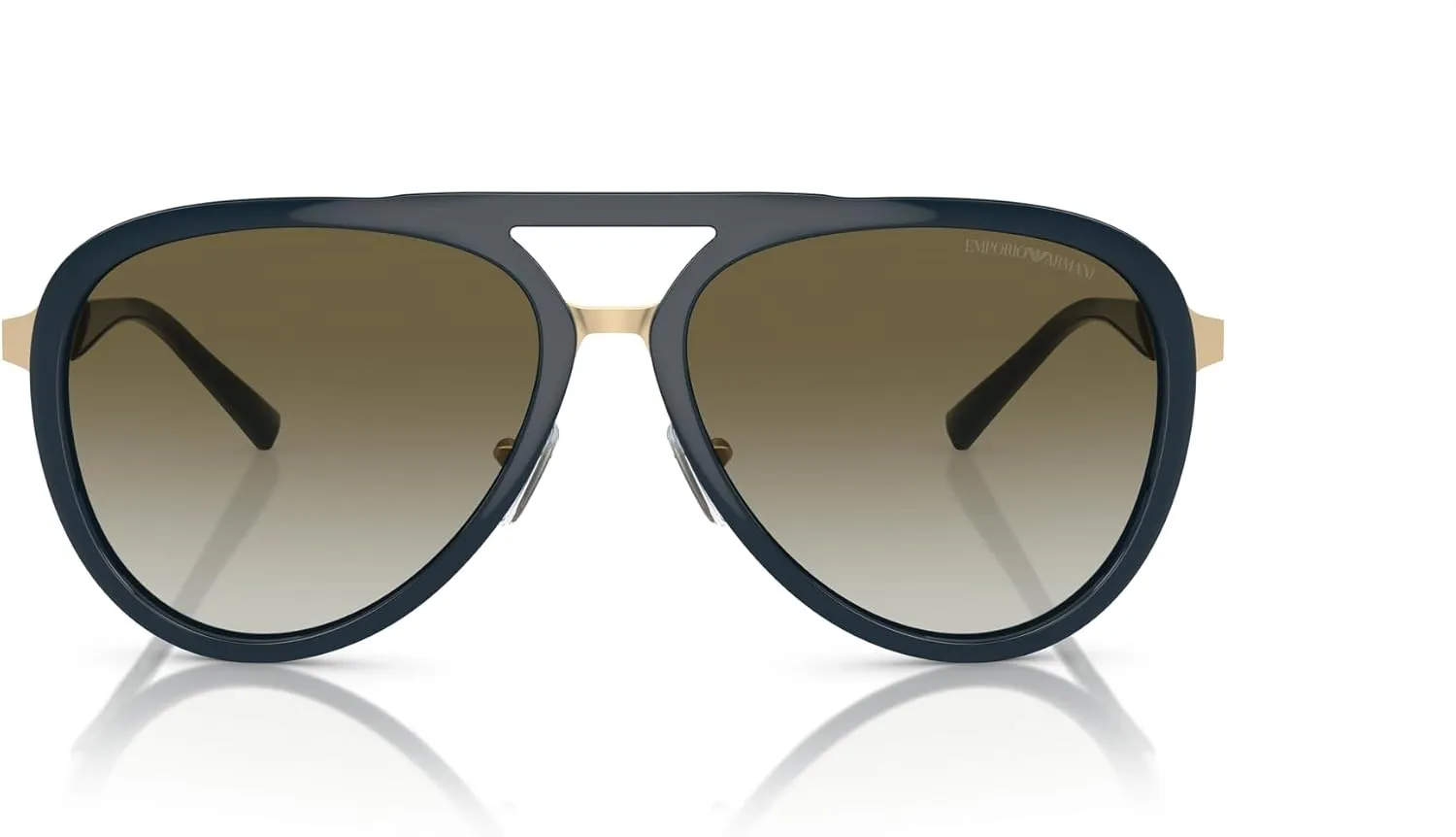 Men's Ea2145 Aviator Sunglasses