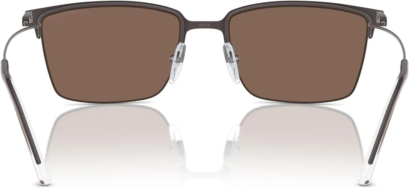 Men's Ea2155 Square Sunglasses