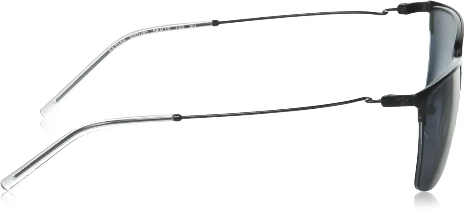 Men's Ea2155 Square Sunglasses