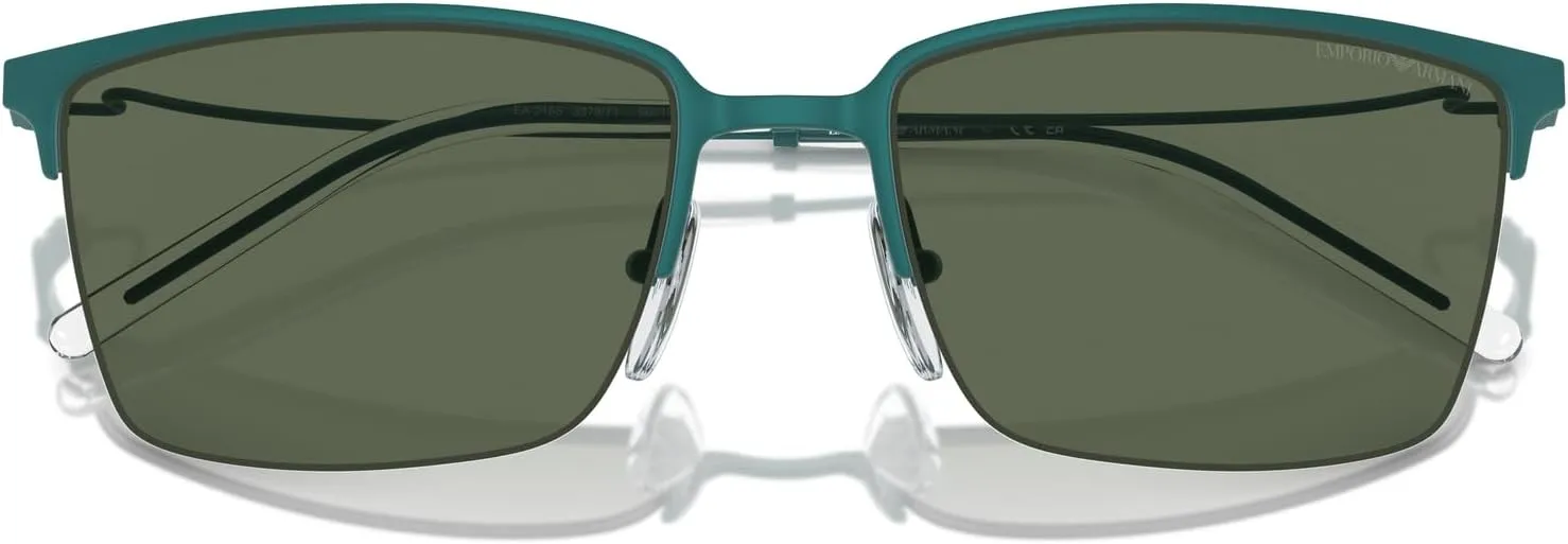 Men's Ea2155 Square Sunglasses