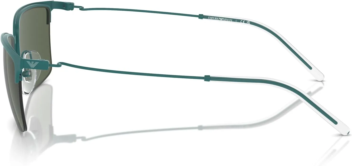 Men's Ea2155 Square Sunglasses