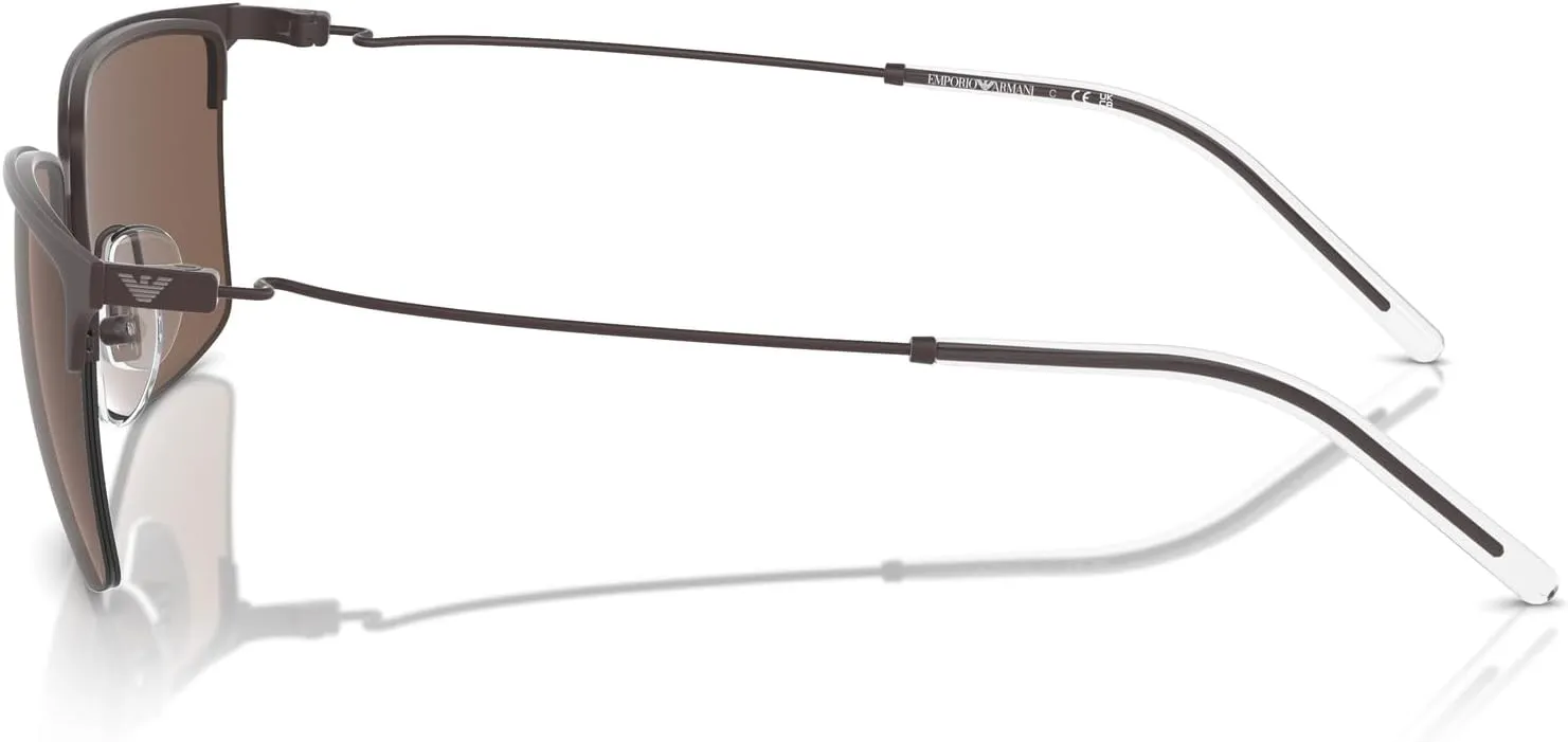Men's Ea2155 Square Sunglasses