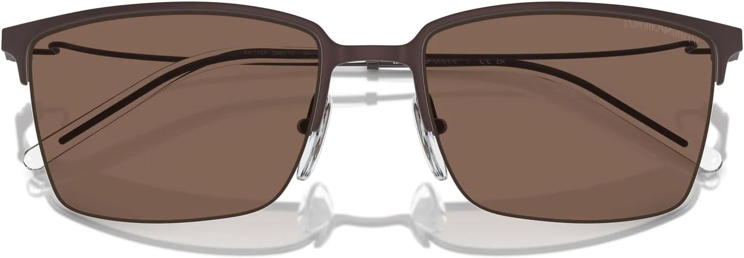 Men's Ea2155 Square Sunglasses