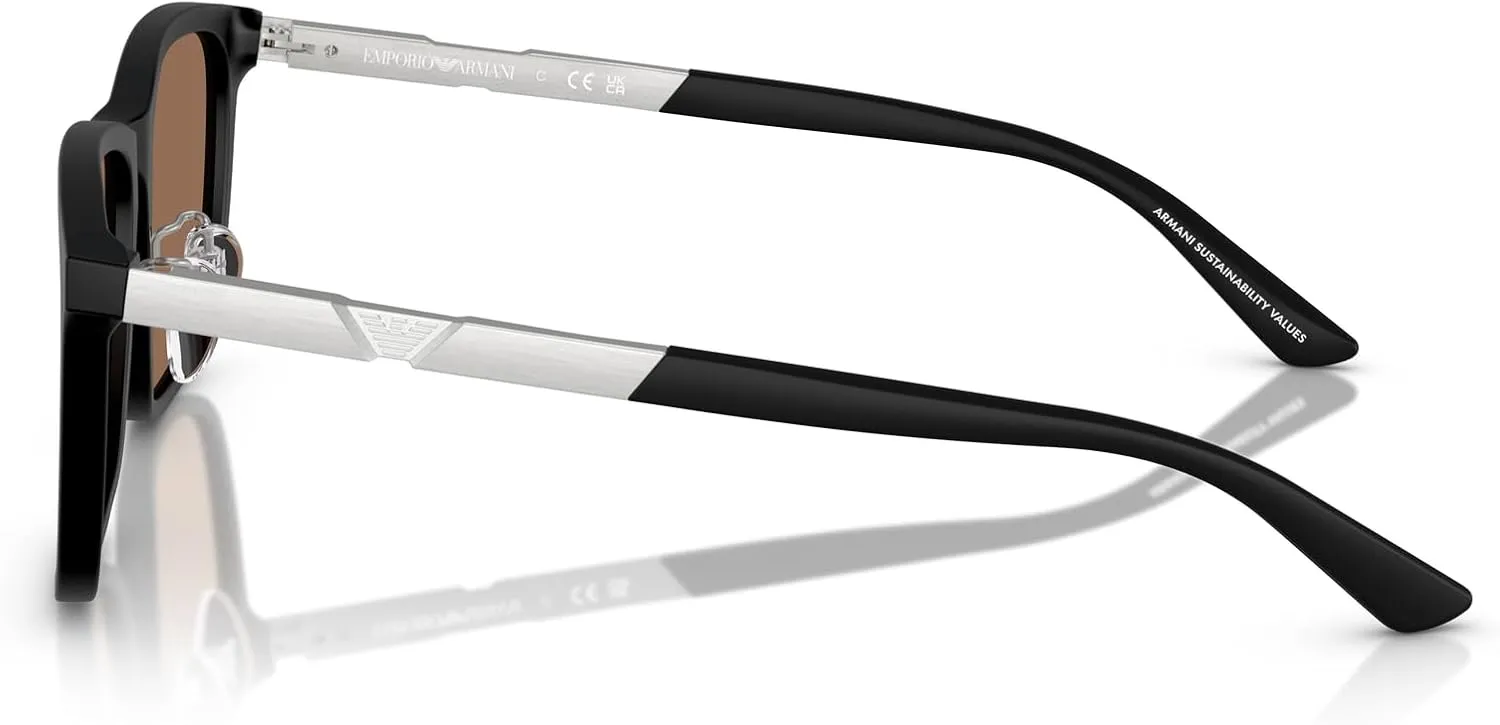 Men's Ea4241d Square Sunglasses