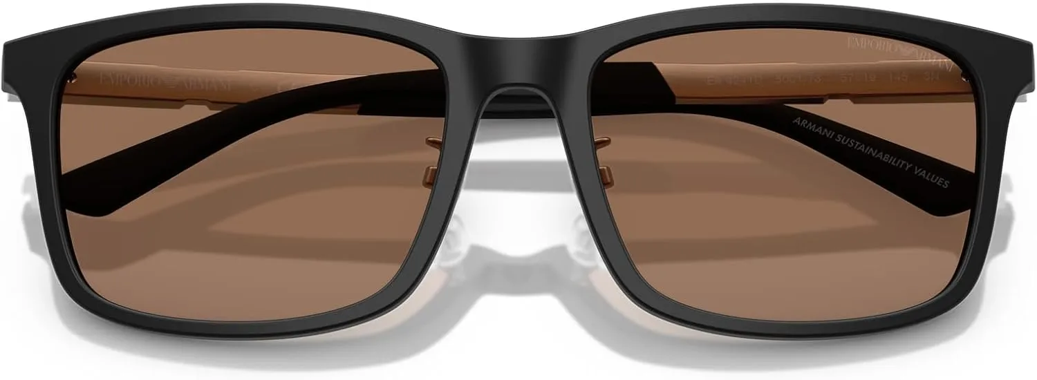 Men's Ea4241d Square Sunglasses