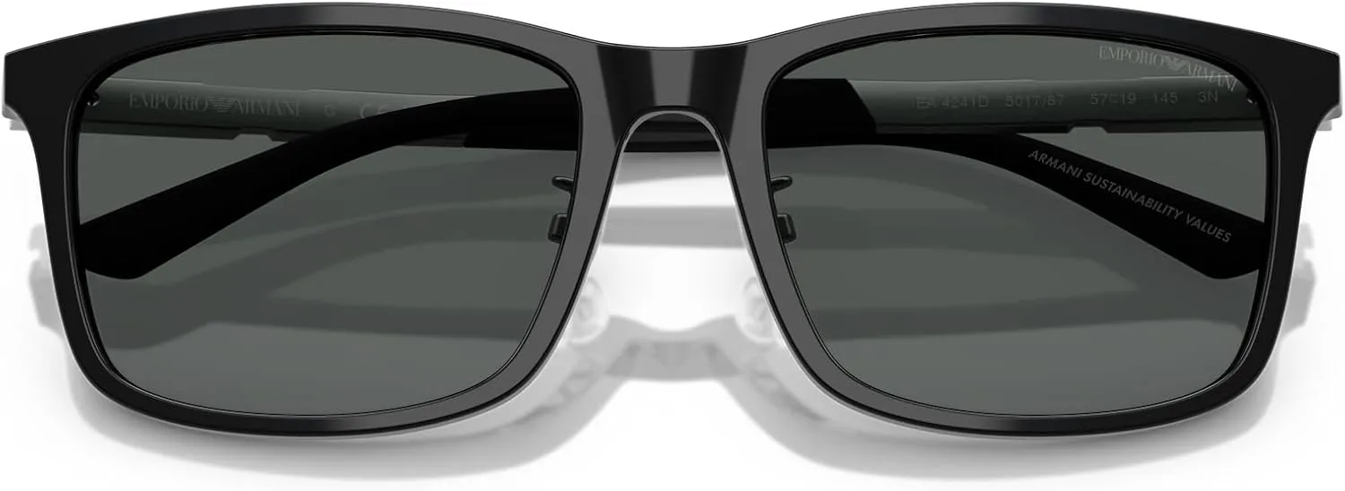 Men's Ea4241d Square Sunglasses