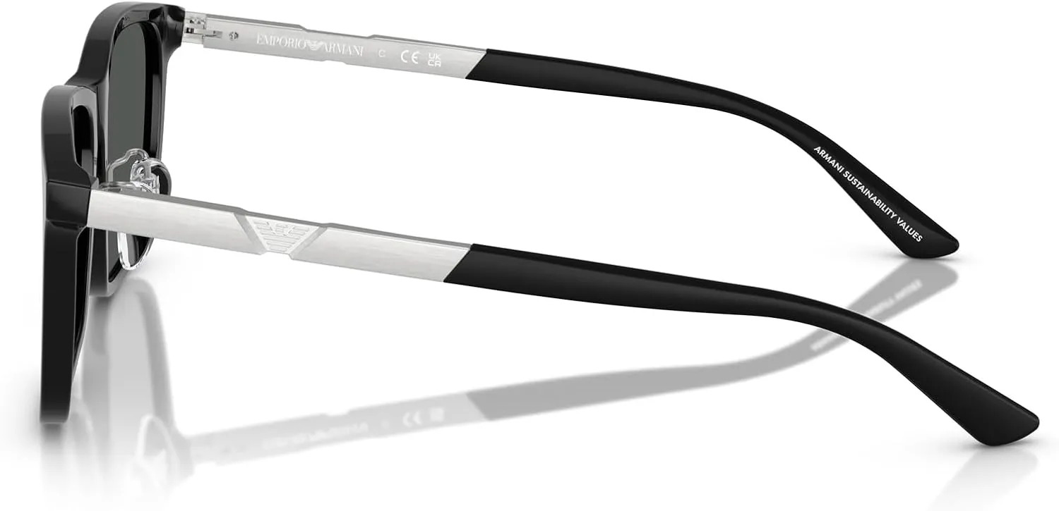 Men's Ea4241d Square Sunglasses