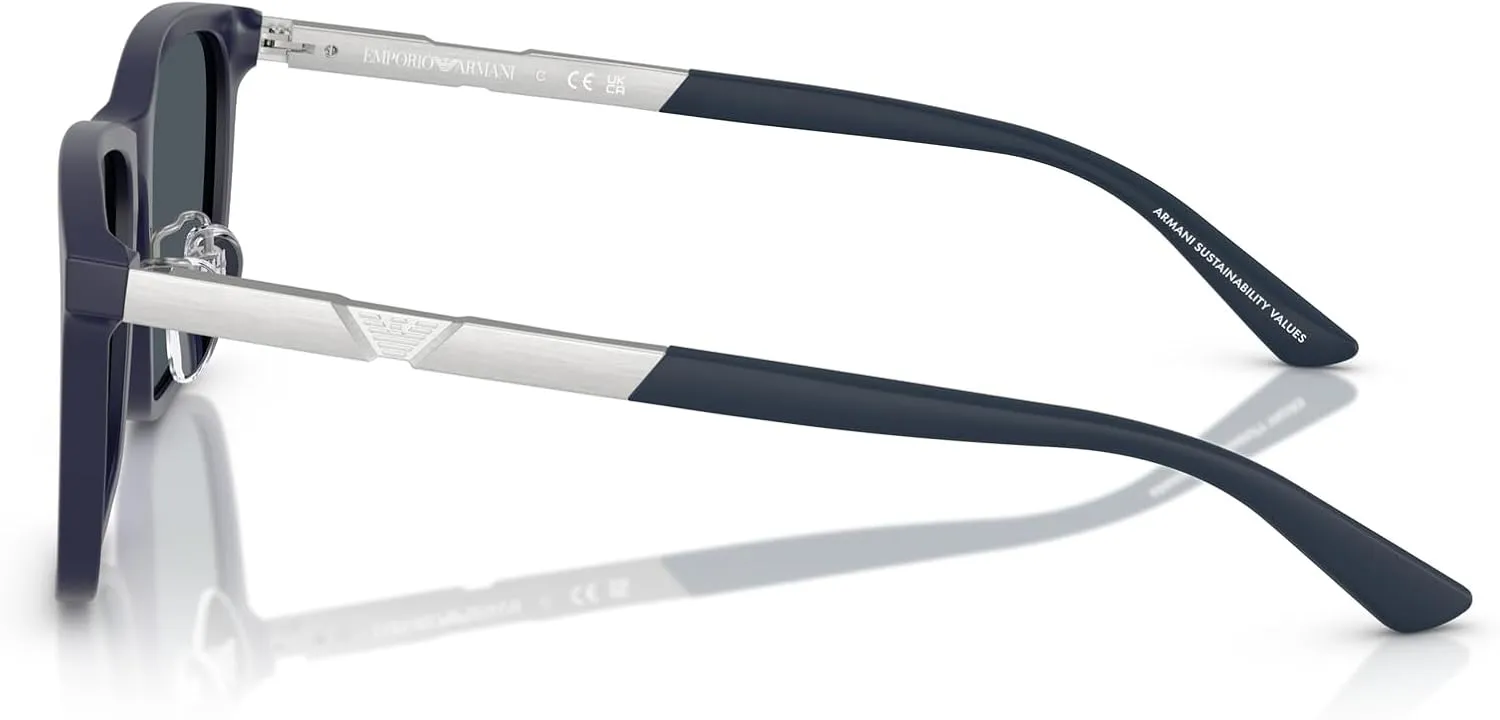 Men's Ea4241d Square Sunglasses