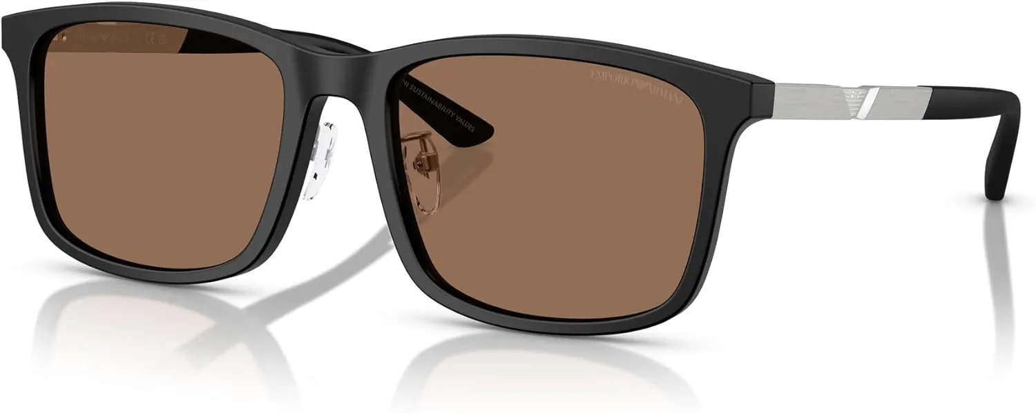 Men's Ea4241d Square Sunglasses