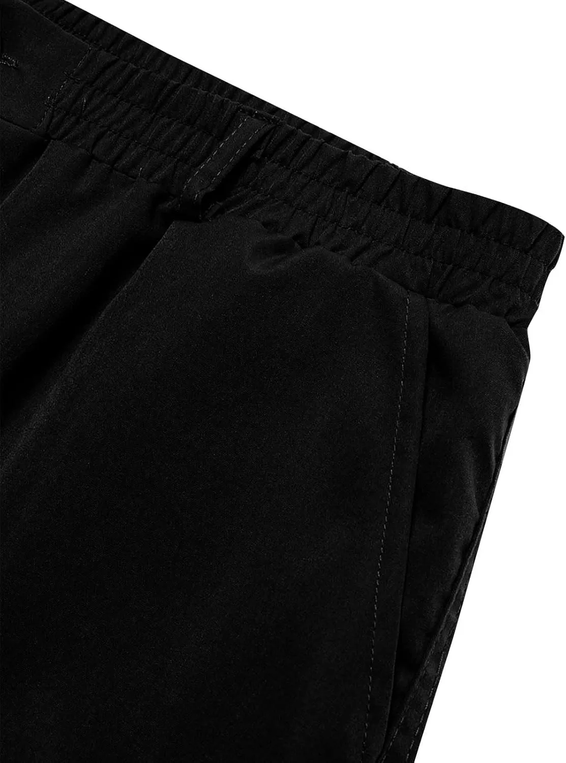 Men's Joggers Sweatpants Pants Men's Elastic Multi Pocket Pants Outdoor Straight Tube Active Running Jogger Pants