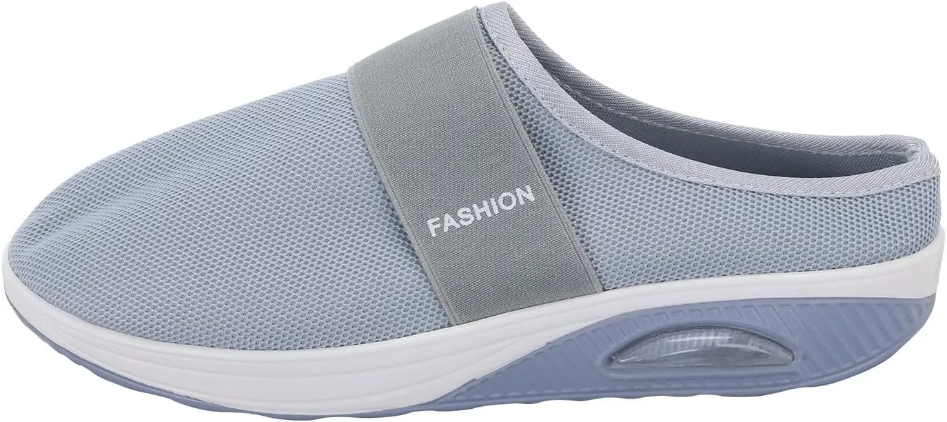 Mens Slippers with Arch Support Casual Mules Running Shoes for Men Loafers Shoes Dressy Casual Walking Sneakers Platform Tennis Shoe Casual Loafers