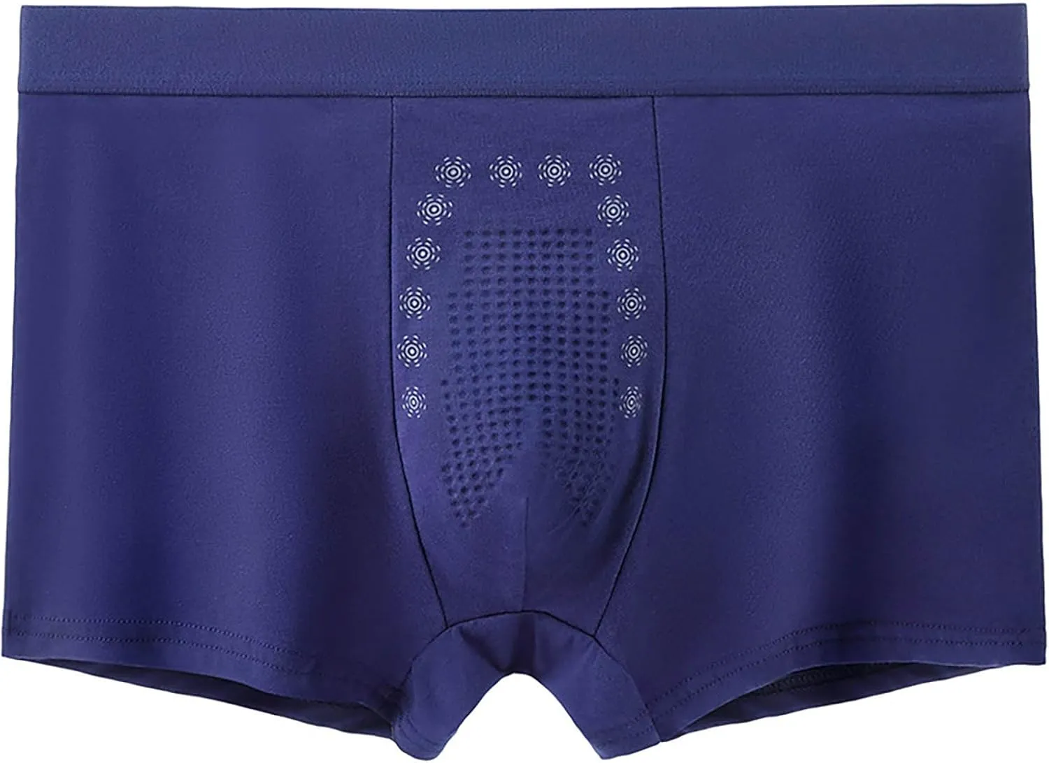 Men's Stretch Boxer Briefs Breathable Underwear Soft Waistband Trunks Short Leg Daily Bottoms Panties