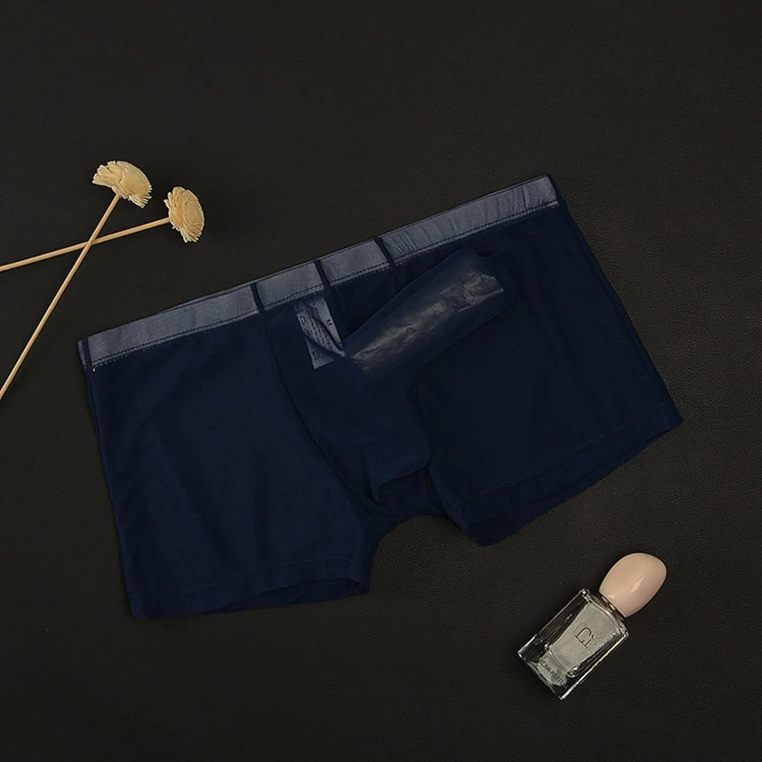 Mens Underwear with Pouch Boxer Briefs Unique Birthday Gifts for Men Valentines Day Sexy Gifts Funny Boxers for Men