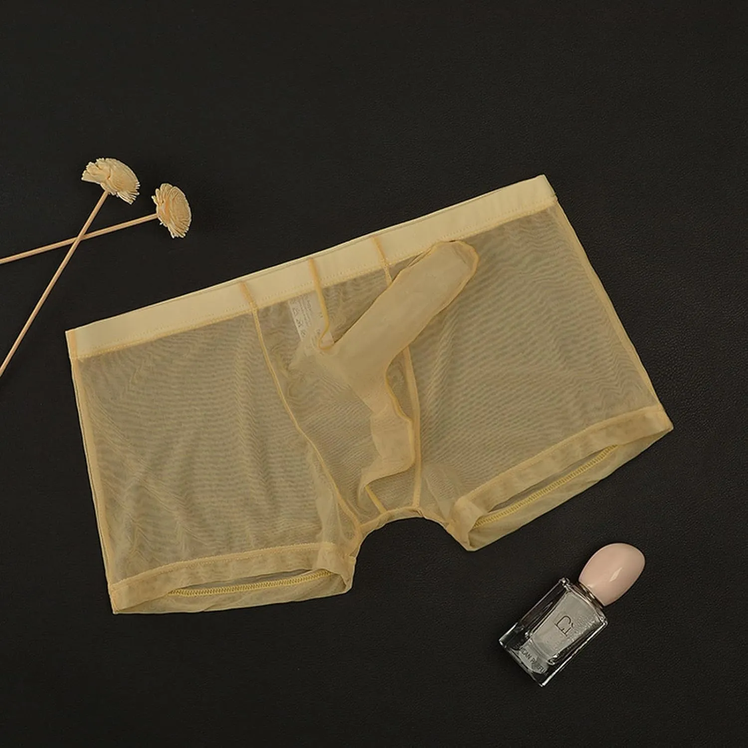 Mens Underwear with Pouch Boxer Briefs Unique Birthday Gifts for Men Valentines Day Sexy Gifts Funny Boxers for Men