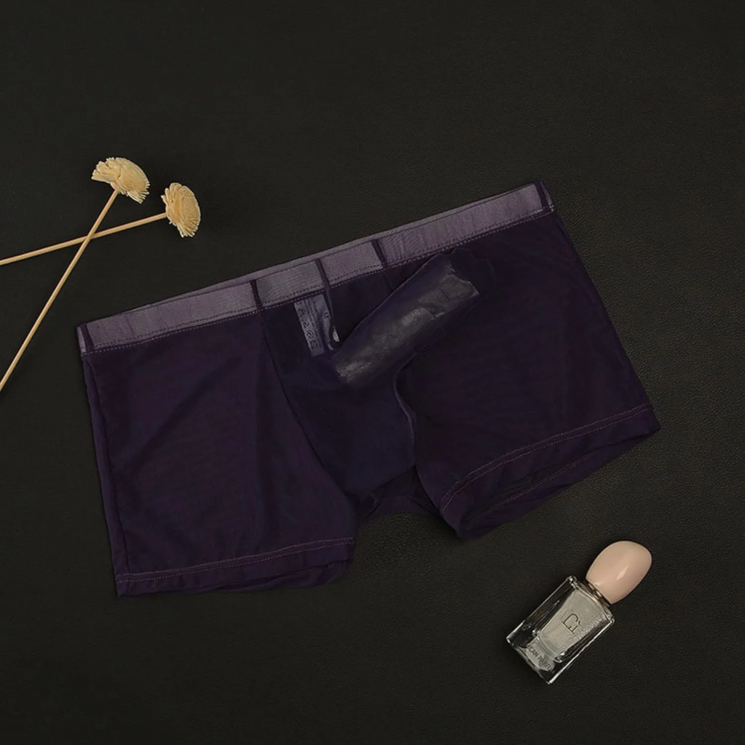 Mens Underwear with Pouch Boxer Briefs Unique Birthday Gifts for Men Valentines Day Sexy Gifts Funny Boxers for Men